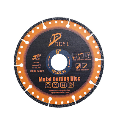 Het vacuüm soldeerde 125mm Porselein Diamond Cutting Disc Multipurpose