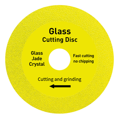 Aangepast Product de Scherpe Schijf van 4 Duimdiamond saw blade continuous glass