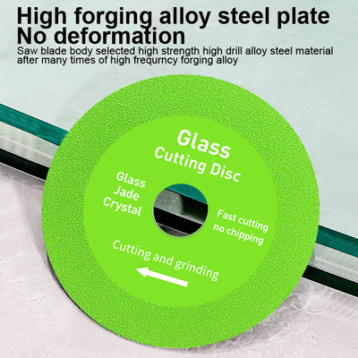 Glas 4 Duim Uiterst dun Diamond Cutting Blade Disc 100mm