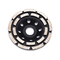 Zwarte Dubbele Rij 115mm Malend Diamond Cup Wheel Sintered