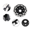 Zwarte Dubbele Rij 115mm Malend Diamond Cup Wheel Sintered