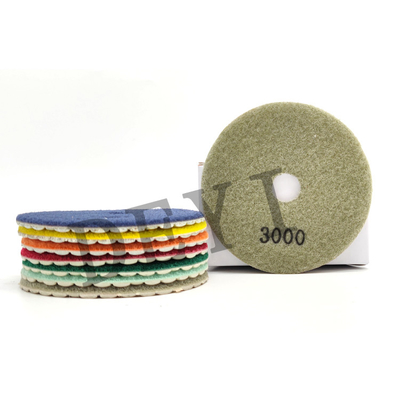 50 het Marmeren het Graniet van Grit Diamond Stone Polishing Pads For Schuren